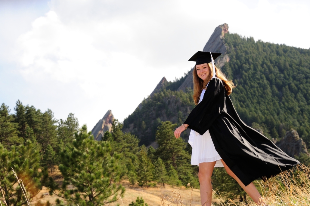Chautauqua Park CU Boulder Graduation Portraits – Kiefel Photography in ...